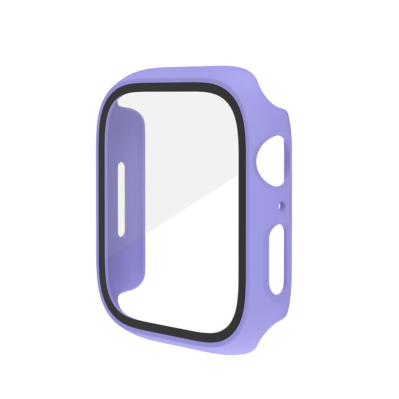 Case Screen Protector For Watch Series 7 41mm in Light Purple Full Body Cover Screen Protector FoneFunShop   