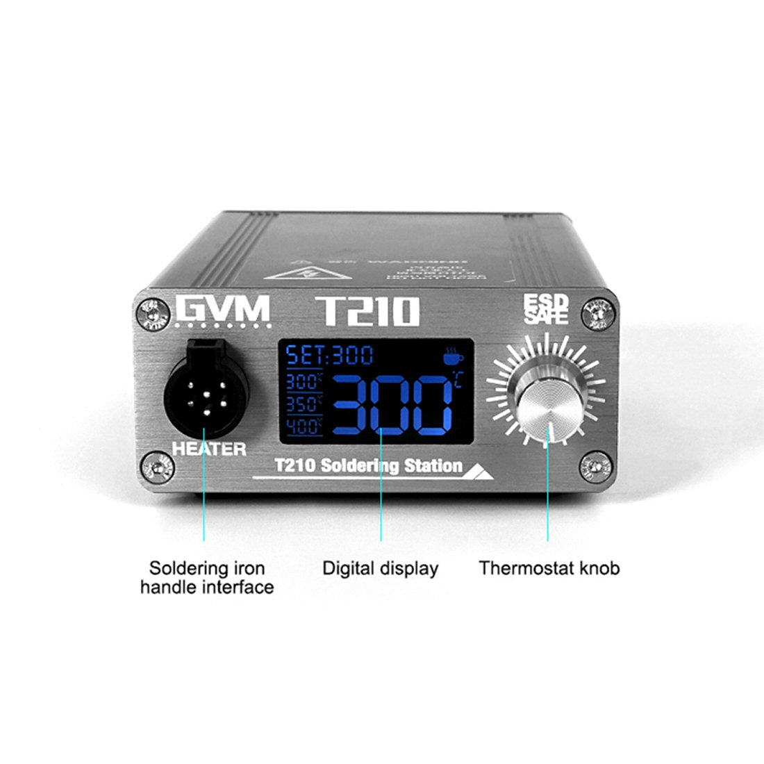 Solder Iron T210 OSS Team Digital Display with Adjustable Temperature Solder FoneFunShop   