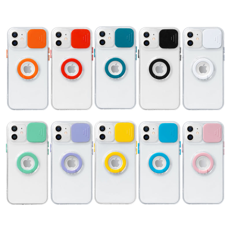 Case For iPhone 13 Pro Max in Lilic Camera Lens Protection Cover Soft TPU Case Cover FoneFunShop   