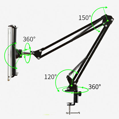 Stand Mount For Phone Tablet 360 Adjustable Long Arm Holder Bracket  FoneFunShop   