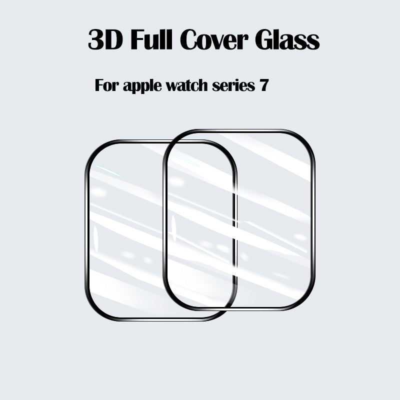 Screen Protector For Apple Watch 7 41mm Glass Screen Protector FoneFunShop   