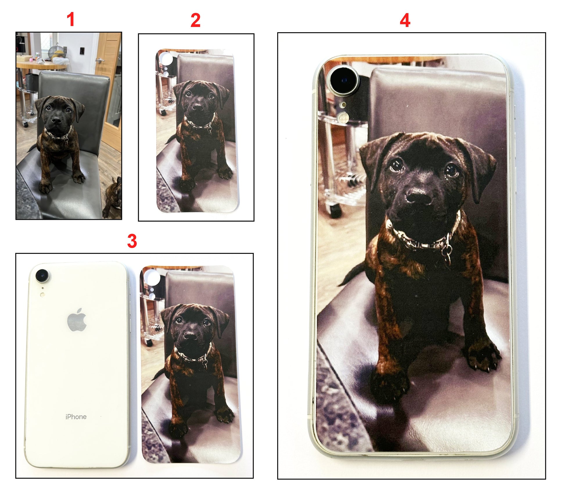 Personalised Protector Skin For Mobile Phone Back Glass Custom Photo Image  FoneFunShop   