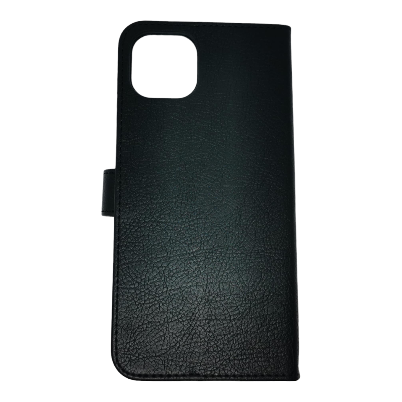 Case For iPhone 14 Plus 15 Plus Luxury PU Leather Flip Wallet Black Case Cover FoneFunShop   