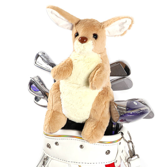 Fluffy kangaroo big Golf Club Wood Head Cover For #1 Driver Golf FoneFunShop   