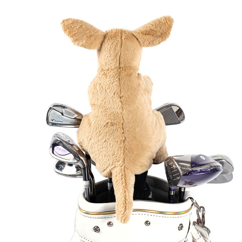 Fluffy kangaroo big Golf Club Wood Head Cover For #1 Driver Golf FoneFunShop   