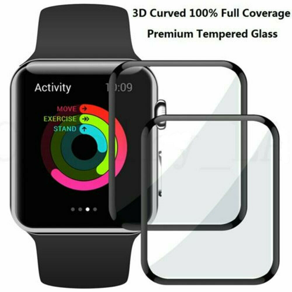 Case Screen Protector For Watch Series 7 41mm in Black Screen Protector FoneFunShop   