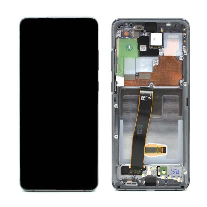 Lcd Screen For Samsung S20 Ultra 5G G988F in Silver Screen FoneFunShop   