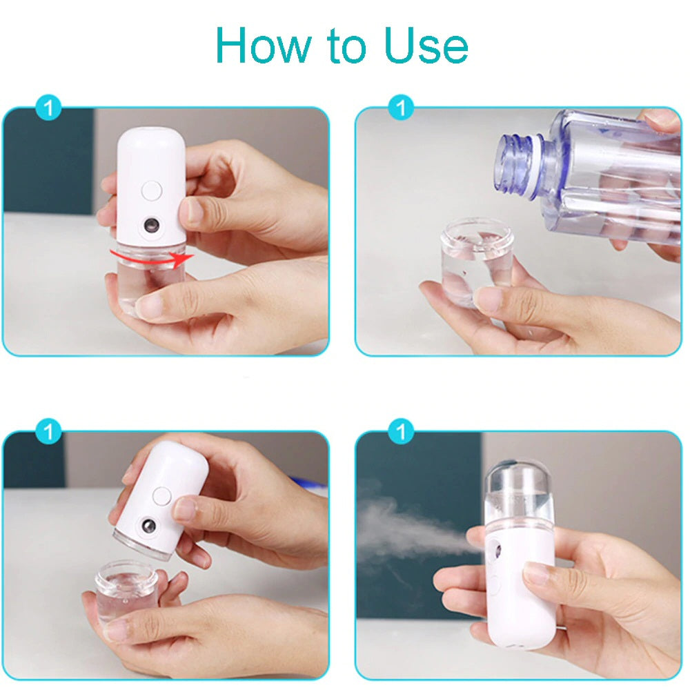 Nano Mist Fog Spray Sanitizer For Alcohol Isopropyl Cleaning Any Surface  FoneFunShop   