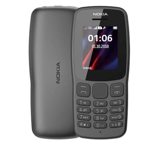 Nokia 106 Black Mobile Phone  FoneFunShop   