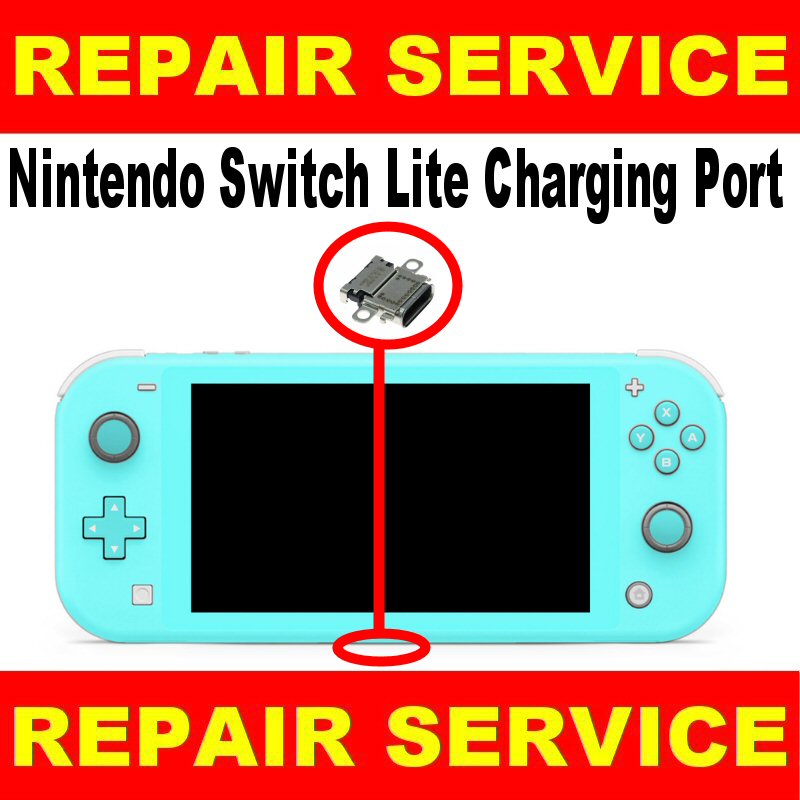 Charging Port Repair Service For Nintendo Switch Switch Lite Charging Port FoneFunShop   