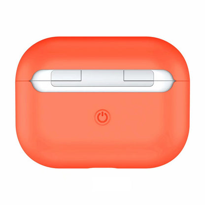 Case For Airpods Pro Silicone Cover Skin Peach Case Cover FoneFunShop   