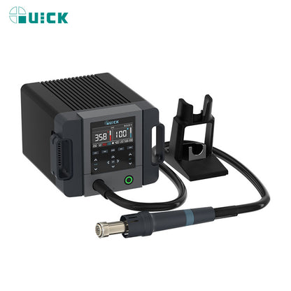 Quick 861 Pro Rework Station Digital Intelligent Hot Air 1000W SMD De Soldering Solder FoneFunShop   