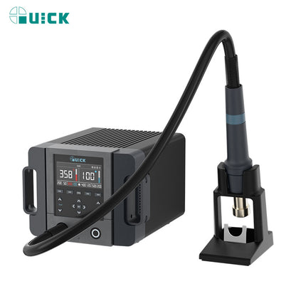 Quick 861 Pro Rework Station Digital Intelligent Hot Air 1000W SMD De Soldering Solder FoneFunShop   