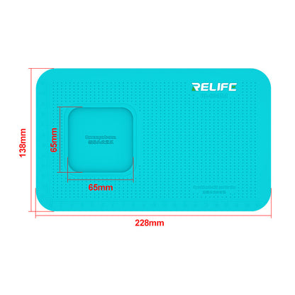 Relife RL-004DM Silicone Pad With Camera Cut Out For Screen Protector Application Relife FoneFunShop   