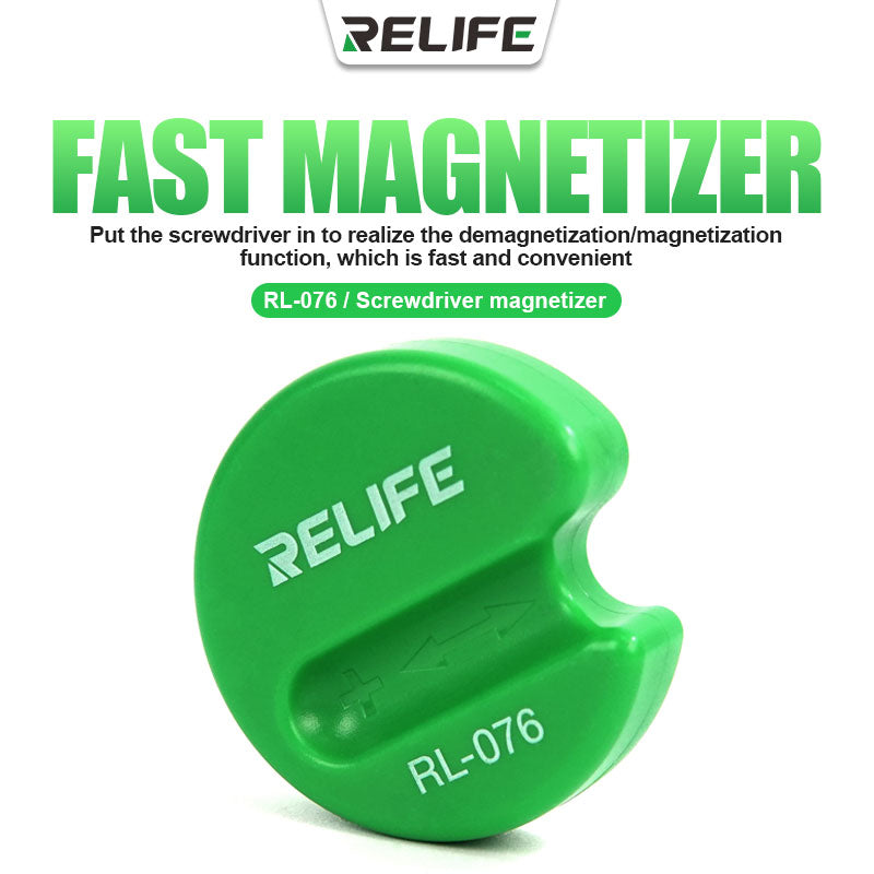 Screwdriver Magnetizer Relife RL076 Fast For Phone Repair Screwdriver FoneFunShop   