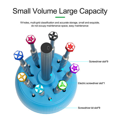 Rotating Screwdriver Holder Relife RL078 Magnetic 360 For Phone Repair Screwdriver FoneFunShop   