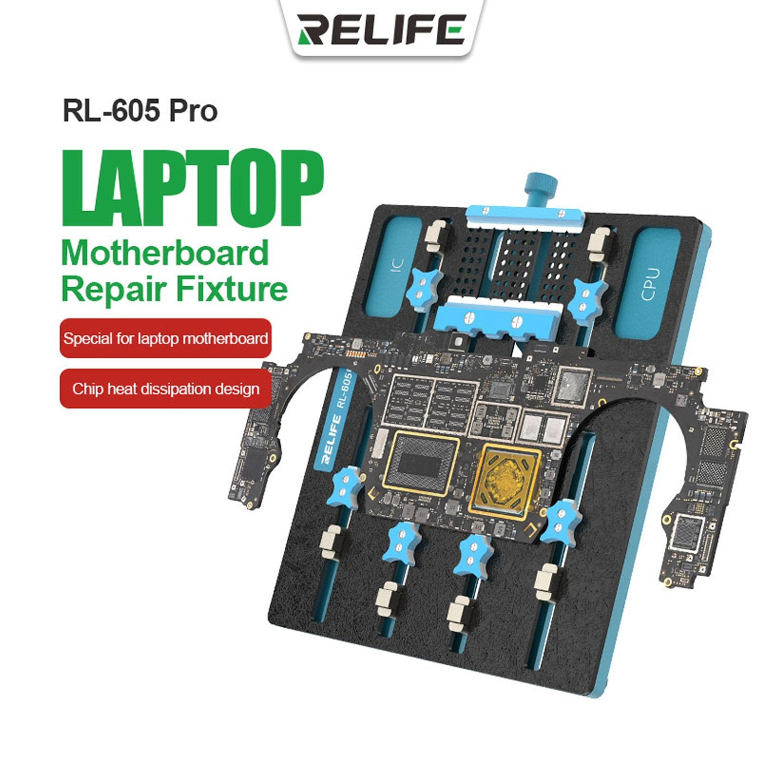 Relife RL-605 Pro Laptop Motherboard Repair Fixture Relife FoneFunShop   