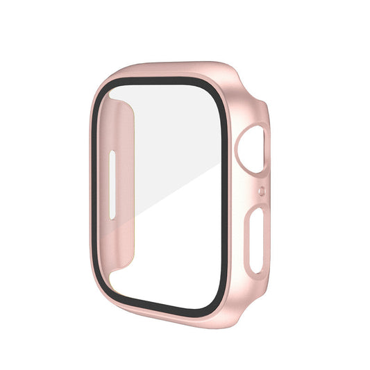 Case Screen Protector For Watch Series 7 41mm in Rose Gold Full Body Cover Screen Protector FoneFunShop