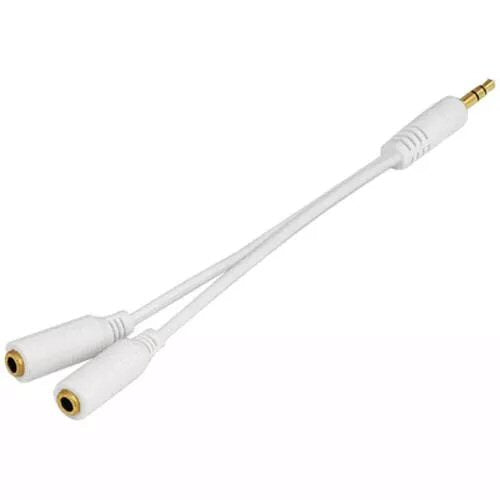 3.5mm Headphone Splitter Adapter For iPhone / iPad / iPod / MP3 Adapter FoneFunShop   