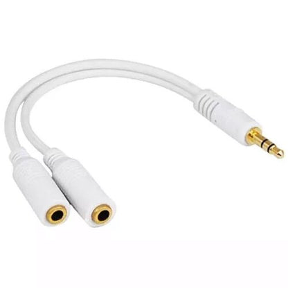 3.5mm Headphone Splitter Adapter For iPhone / iPad / iPod / MP3 Adapter FoneFunShop   