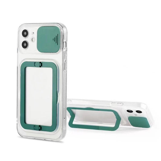 Case For iPhone 13 Mini in Dark Cyan Camera Lens Protection Case Cover FoneFunShop   