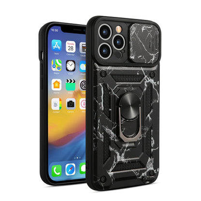 Case For iPhone 13 Mini in Black Hybrid Armoured Cover Shockproof Case Cover FoneFunShop   