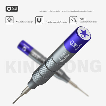 Screwdriver Set with Rotating Holder For Phone Repair Mechanic King Kong 6 Piece Screwdriver FoneFunShop   