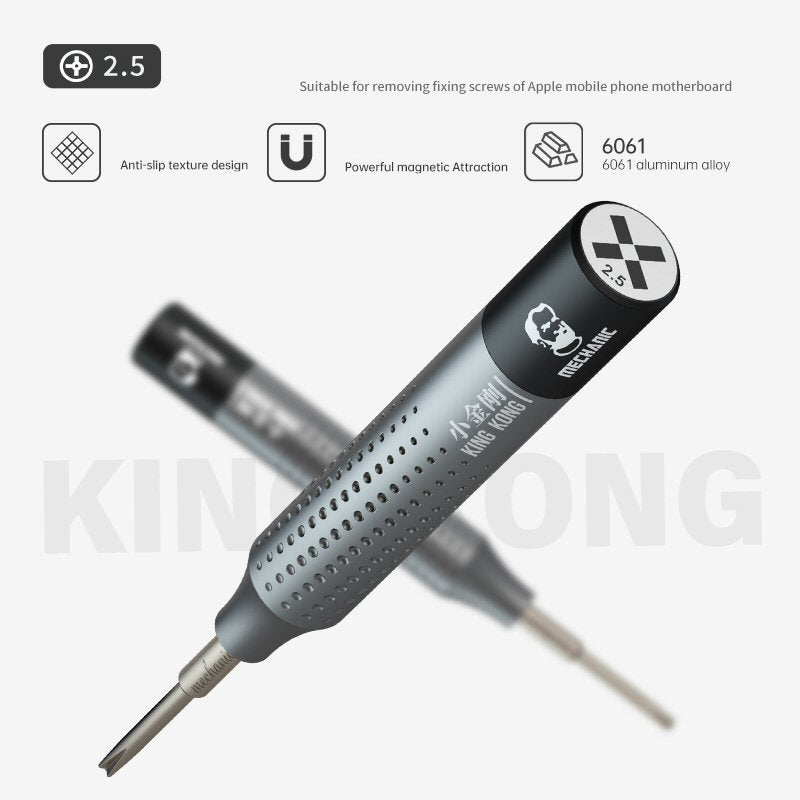 Screwdriver Set with Rotating Holder For Phone Repair Mechanic King Kong 6 Piece Screwdriver FoneFunShop   