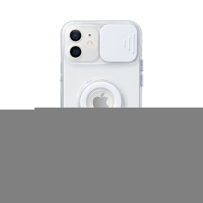 Case For iPhone 12 Mini in White Camera Lens Protection Cover Soft TPU Case Cover FoneFunShop   