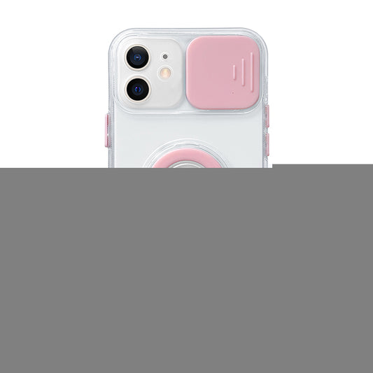 Case For iPhone 13 Mini in Pink Camera Lens Protection Case Cover FoneFunShop   