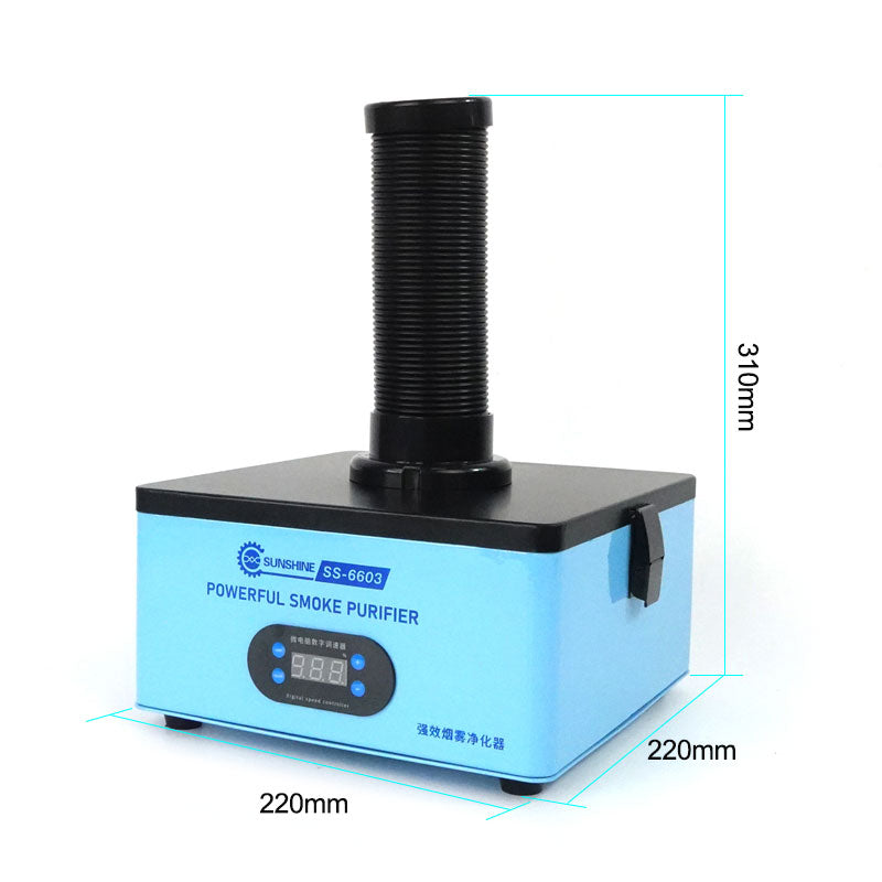 Sunshine SS6603 Carbon Fume Extractor Filtration Purifier For Soldering Fumes Solder FoneFunShop   