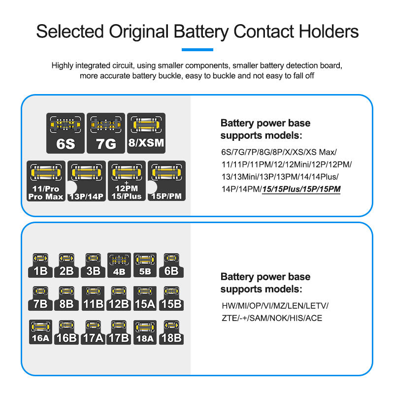 Sunshine SS905d DC Power Cable For iPhone 6 to 15 and Android Logic Boards Cable FoneFunShop   