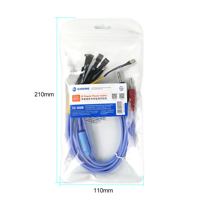 Sunshine SS908B DC Power Cable For iPhone 6 to iPhone 13 Cable FoneFunShop   