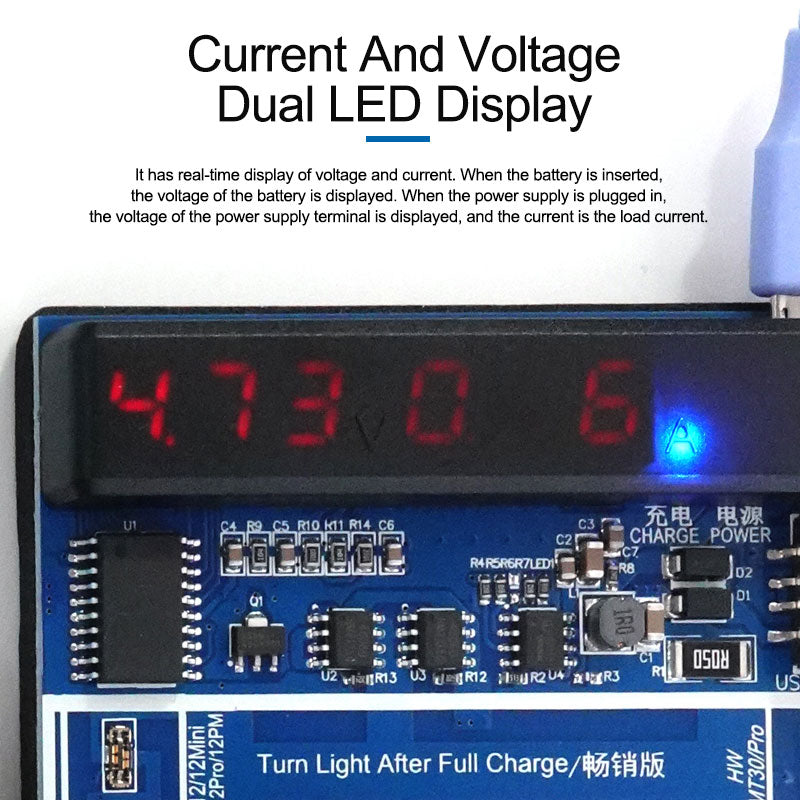 Sunshine SS915 V7 Battery Charge Activation Tool For iPhone 4 to 13 Android Battery FoneFunShop   