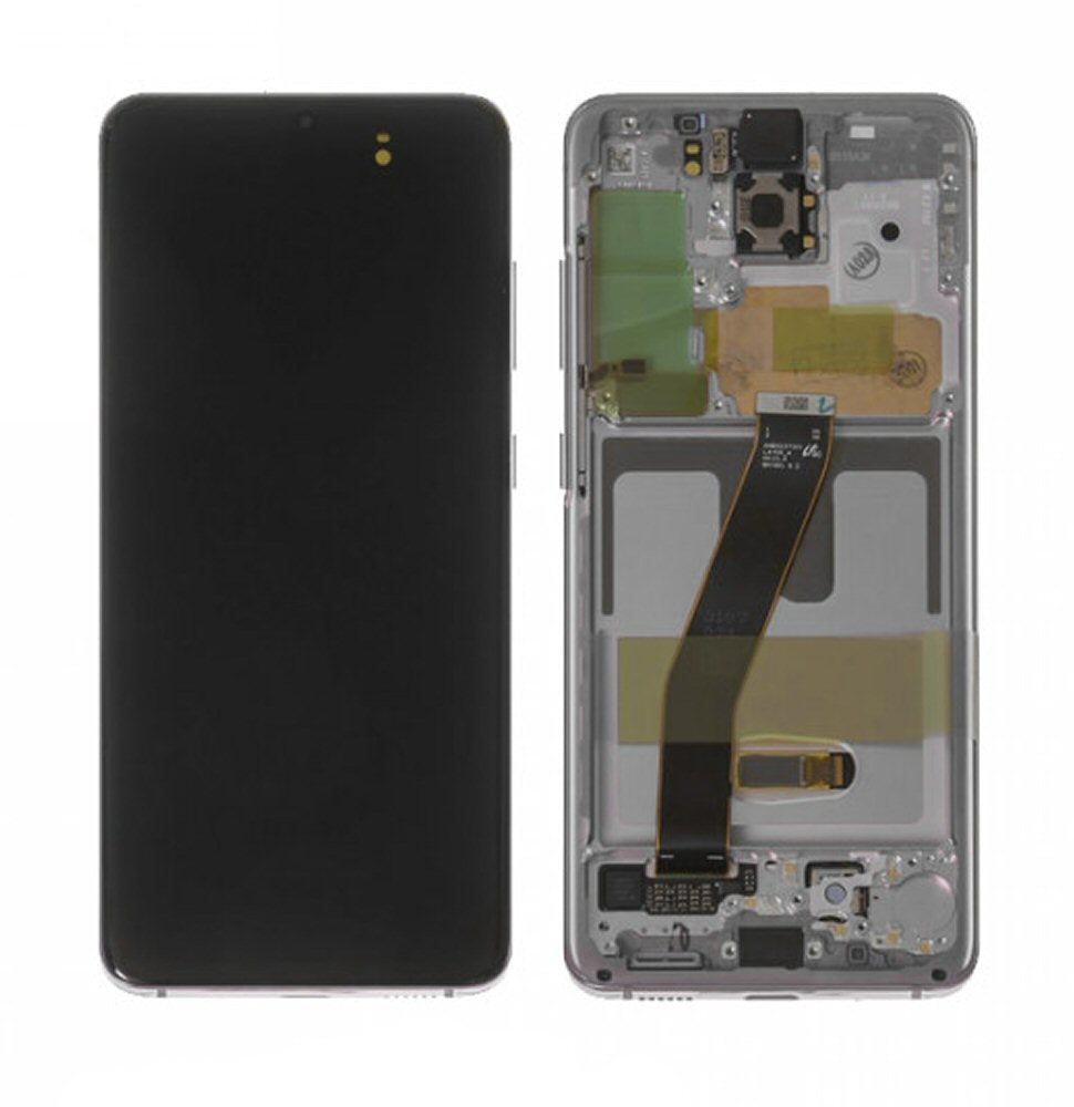 Lcd Screen For Samsung S20 5G G981F and S20 G980F in Grey Screen FoneFunShop   