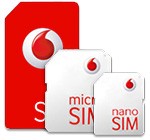 Vodafone Sim Card Sim FoneFunShop   