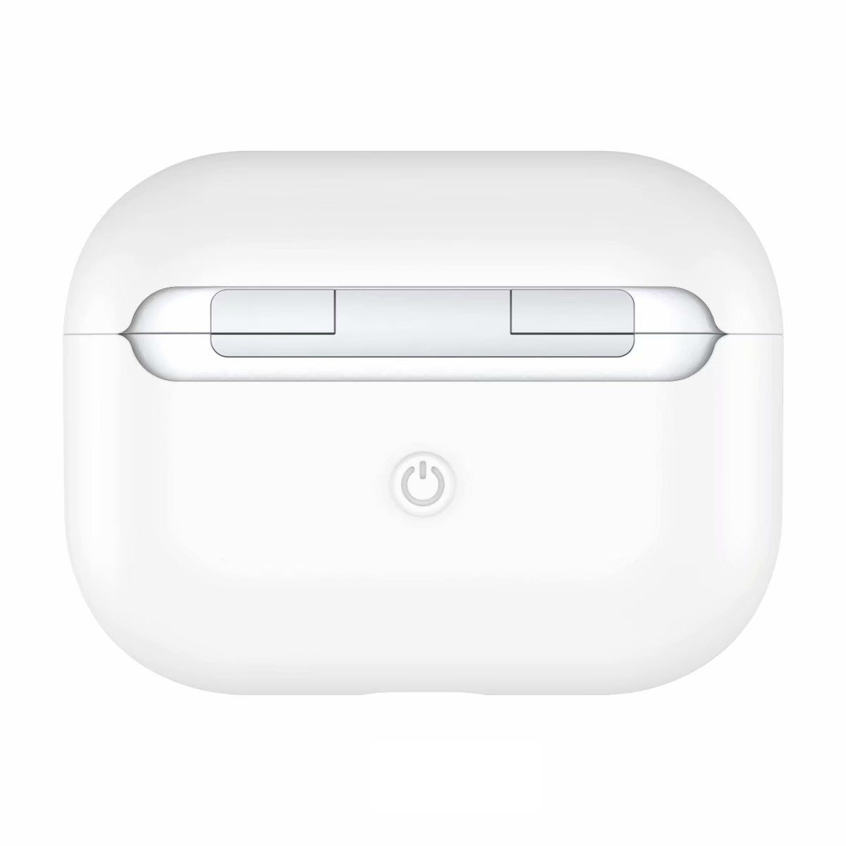 Case For Airpods Pro White Silicone Cover Skin Case Cover FoneFunShop   