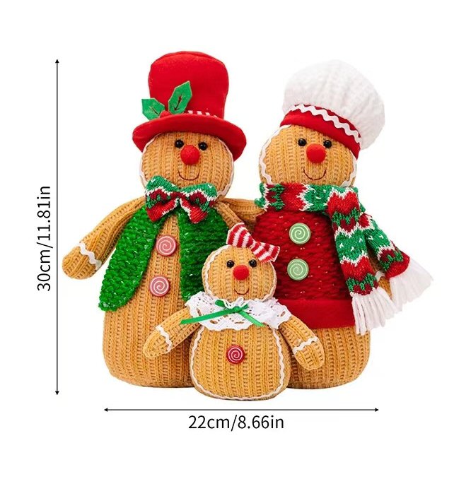 Festive Christmas Ginger Bread Family Christmas FoneFunShop   