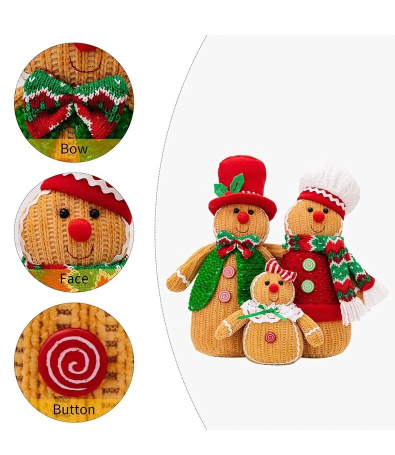 Festive Christmas Ginger Bread Family Christmas FoneFunShop   