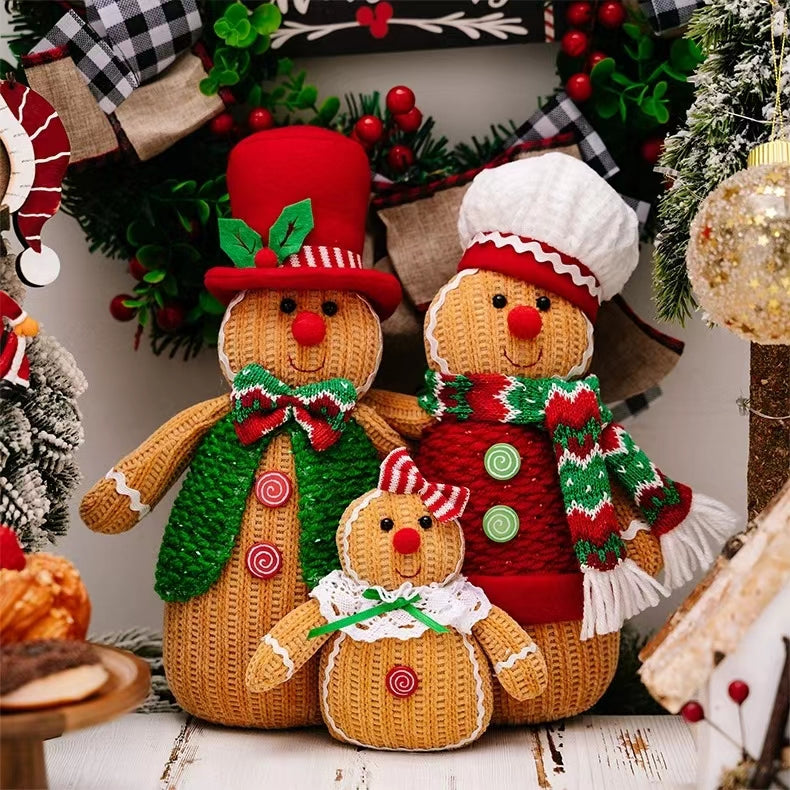 Festive Christmas Ginger Bread Family Christmas FoneFunShop   