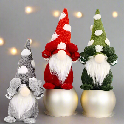 Festive Christmas Cosy Trio Gonk Family Christmas FoneFunShop   