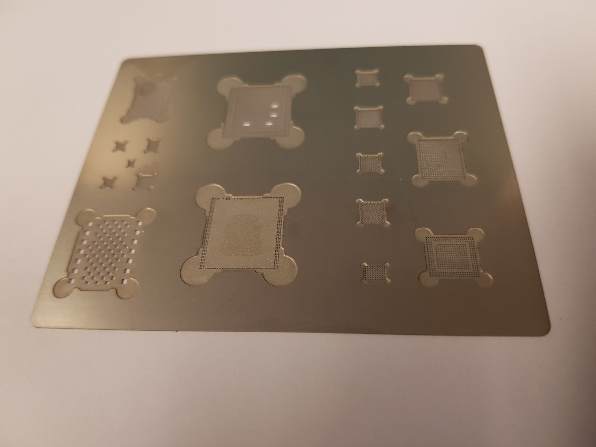 Reballing Stencil For iPhone A10 CPU 3D BGA IC Stencil FoneFunShop   