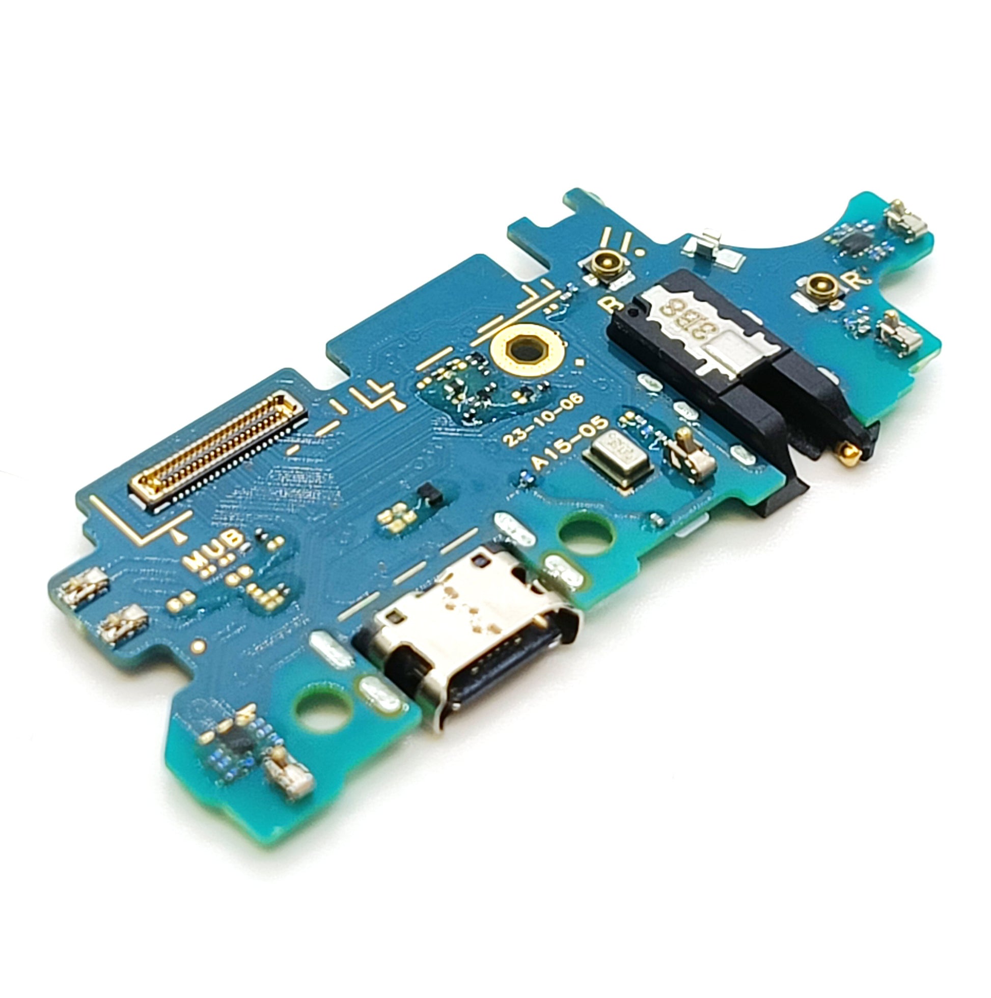 Charging Port For Samsung A15 A155 Full PCB Board With FPC Connection Charging Port FoneFunShop   