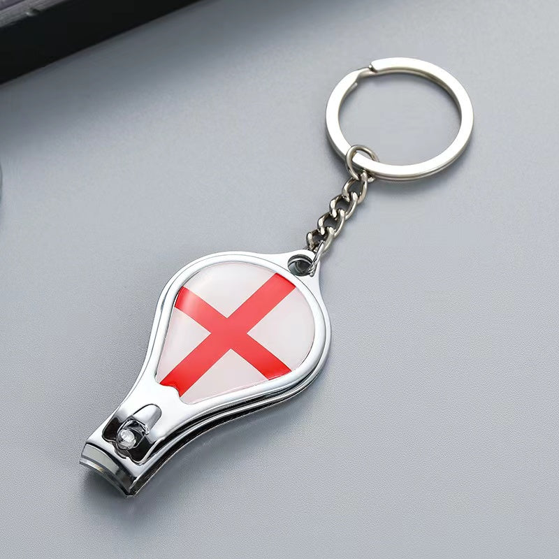 Keychain Bottle Opener Nail Clipper Keyring England Bottle Opener FoneFunShop   