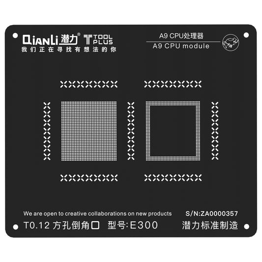 Reballing Stencil For iPhone A9 CPU Module ToolPlus QianLi 3D iBlack Stencil FoneFunShop   