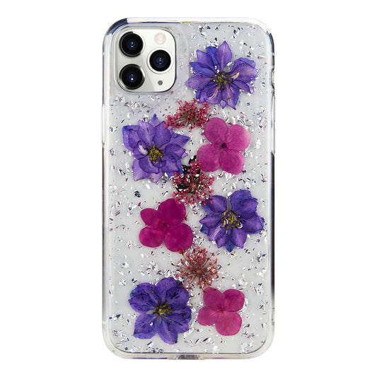 Case For iPhone 11 Pro KDOO Flowers Purple Case Cover FoneFunShop   