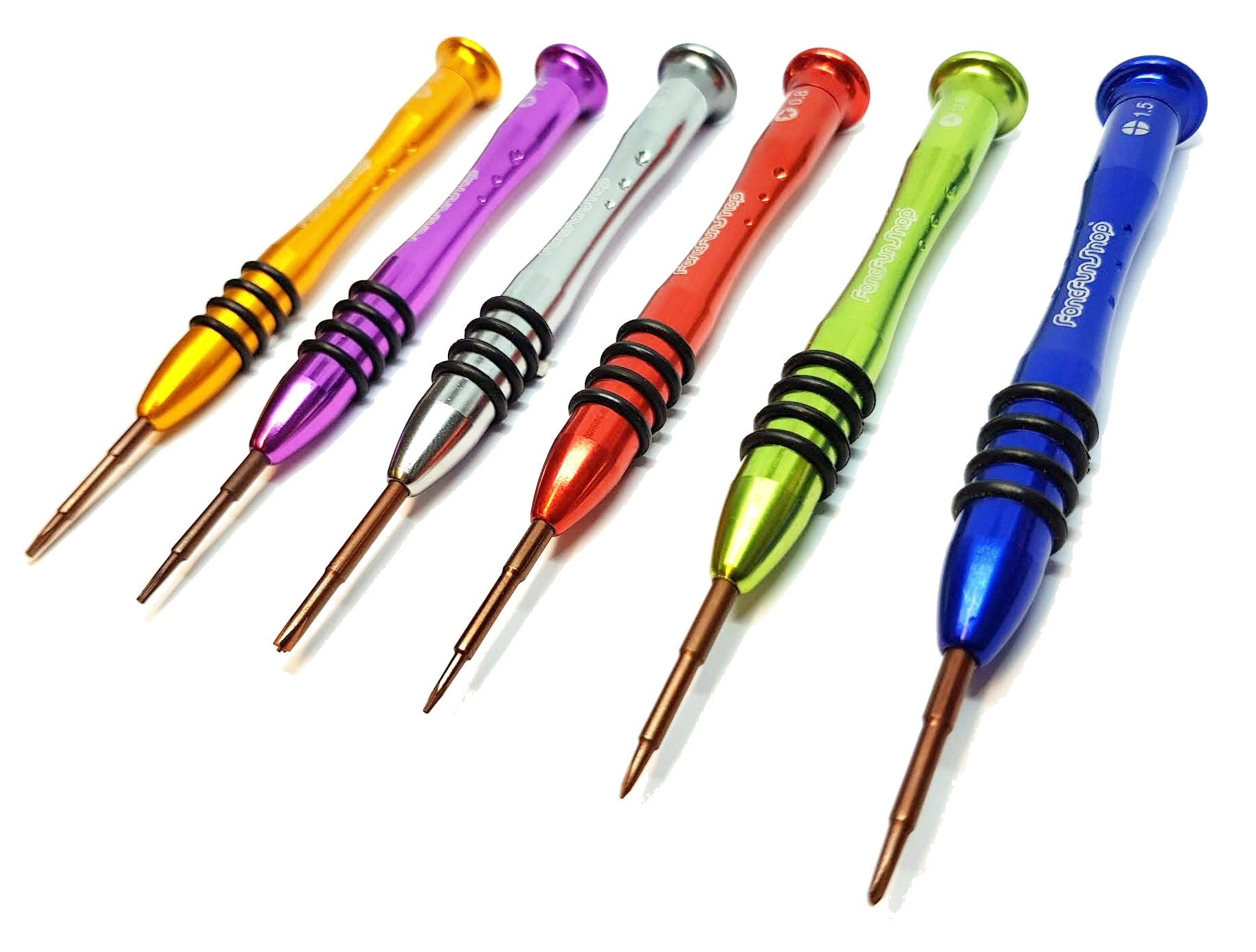 Screwdriver Set For iPhone Smartphone Repair FoneFunShop 6 Piece Custom Screwdriver FoneFunShop   