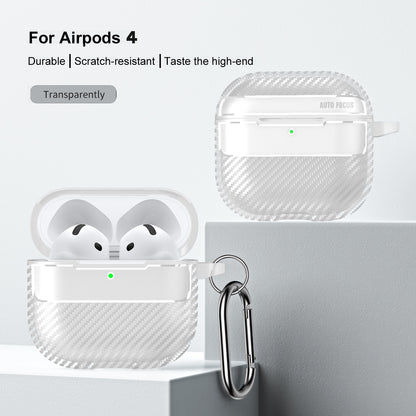 Case For Apple Airpods Pro 2 Carbon Fibre Protective Shockproof 360 Cover Black Case Cover FoneFunShop