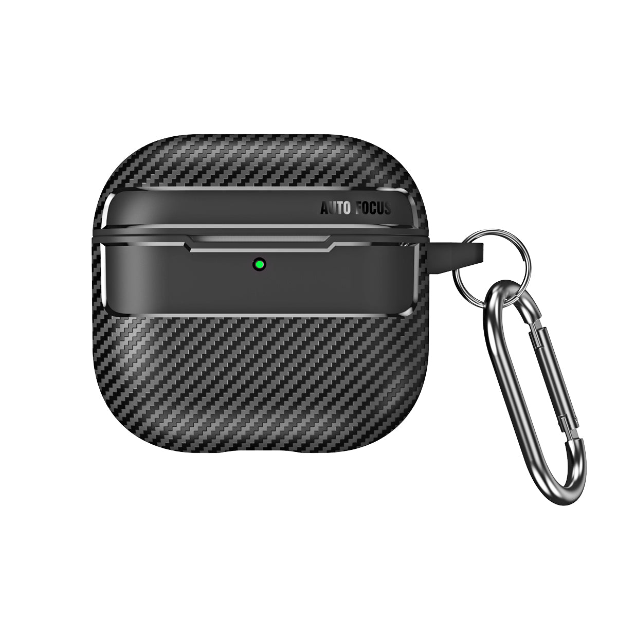 Case For Apple Airpods Pro 2 Carbon Fibre Protective Shockproof 360 Cover Black Case Cover FoneFunShop