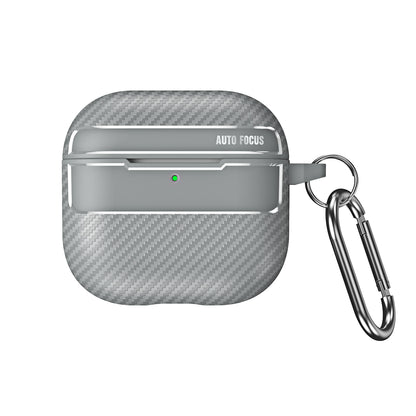 Case For Apple Airpods Pro 2 Carbon Fibre Protective Shockproof 360 Cover Grey Case Cover FoneFunShop